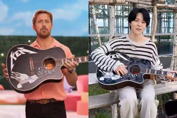芭比海默,雙雙破紀錄!雷恩葛斯林撞衫道歉JIMIN:你穿更好看