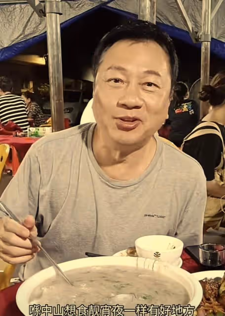TVB視帝現身內地大排檔!宵夜叫一桌子美食胃口好,獲路人求合照
