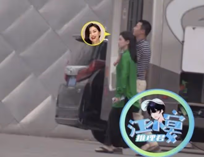 朱珠獲老公孩子探班,1歲女兒推開媽媽拒絕親密互動,卻超粘爸爸