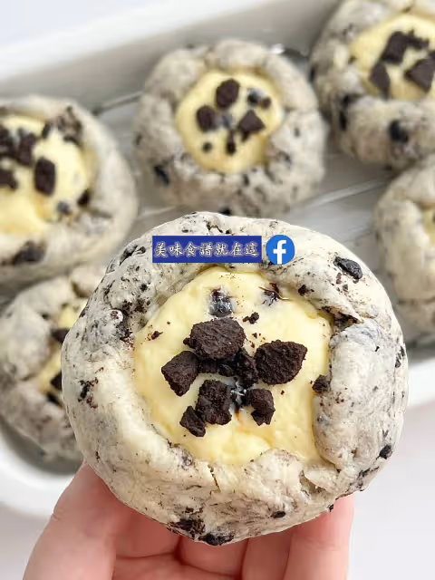 一次成功‼️奧利奧司康🍪凍啃太絕啦，免打發