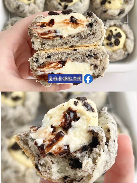 一次成功‼️奧利奧司康🍪凍啃太絕啦,免打發
