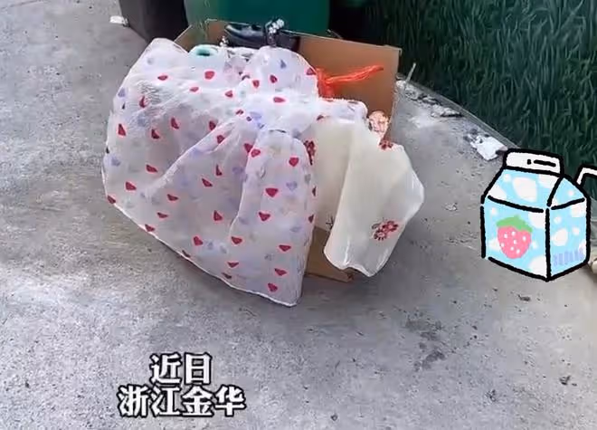 女子看鄰居生活苦,把女兒的衣服和鞋子送過去,鄰居轉頭扔垃圾桶