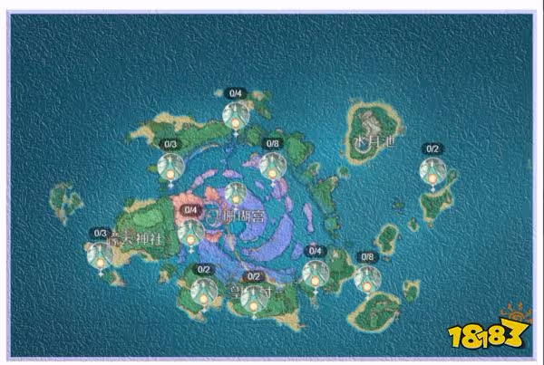 原神心海突破材料在哪採集 心海突破材料採集路線圖一覽