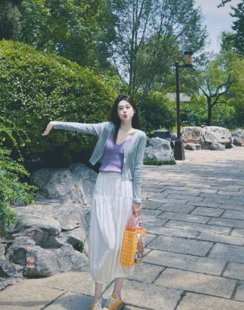 今年夏天的白裙,穿出高級感的連衣裙和性格
