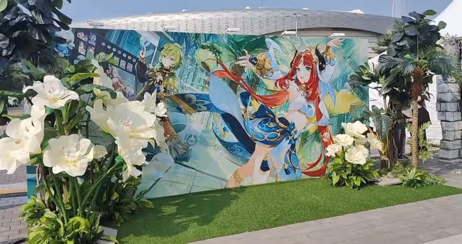 徹底出圈?EXO去線下夏日慶典, 面對上萬人率先喊出:原神,啟動!