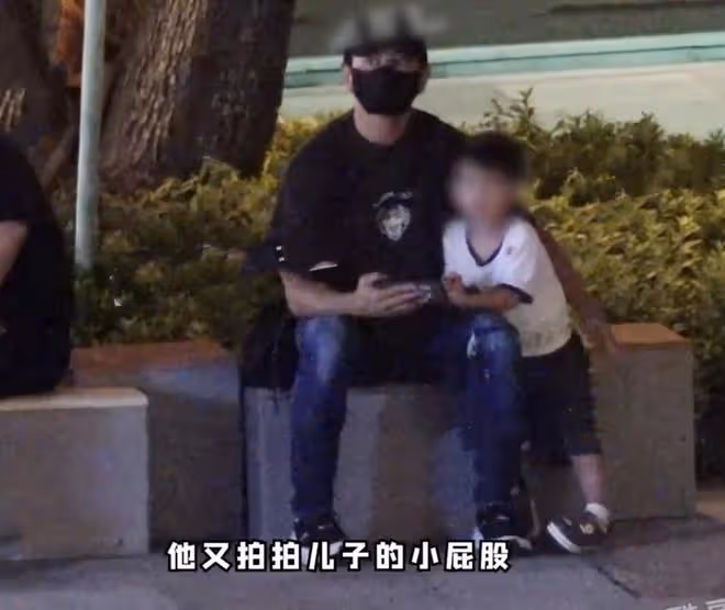 劉詩詩拍戲吳奇隆專心帶娃,給兒子驅蚊超細心,4歲步步很黏爸爸
