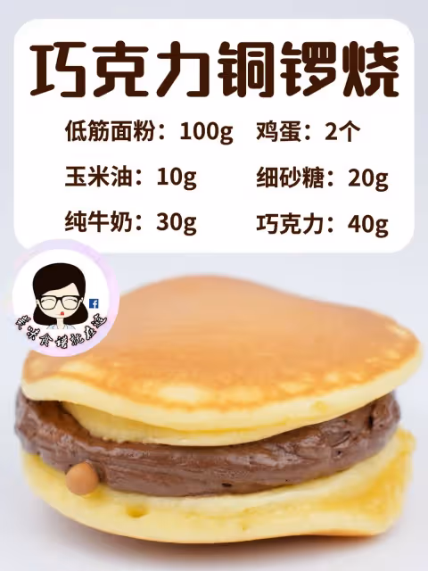 六款日式銅鑼燒做法，一次就成功