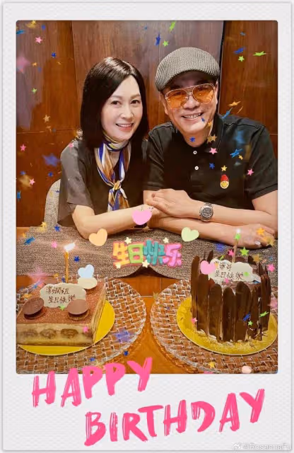 TVB前當家小生與富貴妻子低調慶生!獲視後送祝福,被指清瘦不少