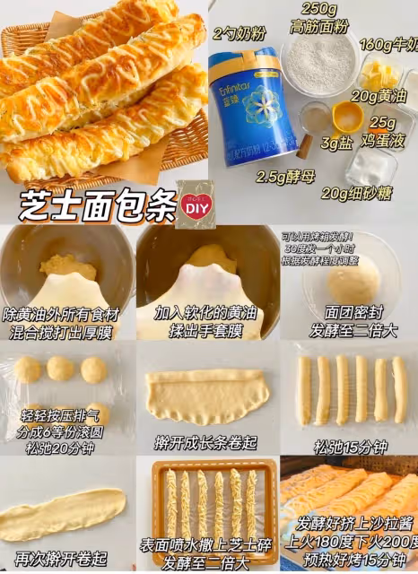 六款好吃麵包做法合集烘培小白輕鬆完成