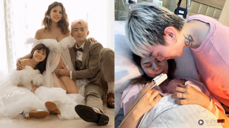 蕾菈公開二胎分娩過程！腿部全張開…影片意外被黃標！