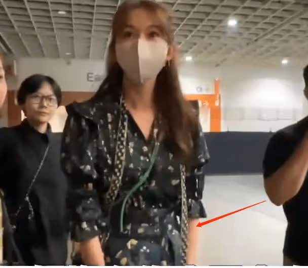 林志玲與老公逛凡爾賽宮,穿百元長裙打扮低調,手牽手感情穩定