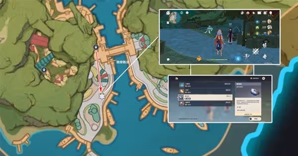 《原神》3.8版本夜泊石收集路線分享