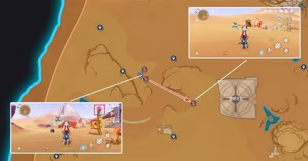 《原神》3.8版本赤念果採集路線分享