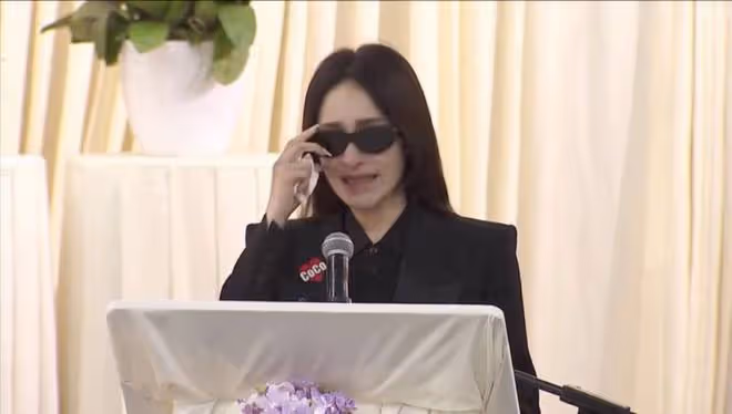 李玟追悼會兩位姐姐突然失控,現場痛哭首次揭露李玟真正死因