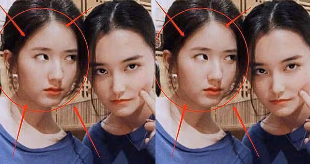 本以為趙露思是小胖子,看到她和蔣依依的合照後,才知道她有多瘦