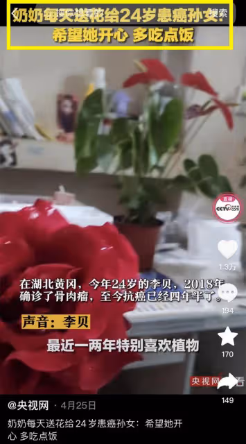 24歲抗癌網紅去世！骨癌4年放療31次，生前暴瘦至70斤瘦到變形