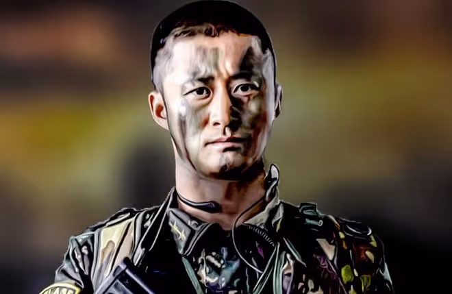 吳京街頭騎自行車趕活動,找路人問路接地氣,快到粉絲都追不上