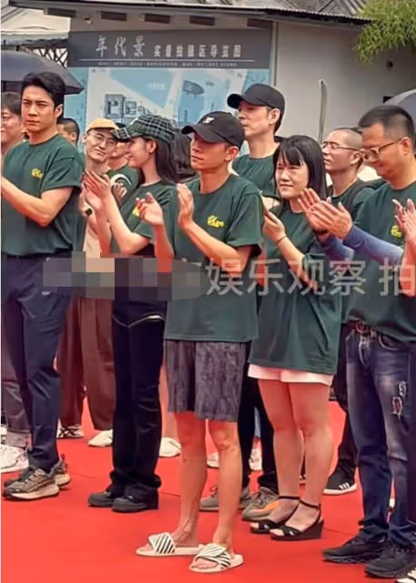 張一山新劇開機,與張天愛同框暴露身高,被調侃只有1米65