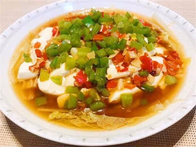 大廚分享一道農家蒸豆腐，豆腐這樣做嫩滑入味，詳細教程一學就會