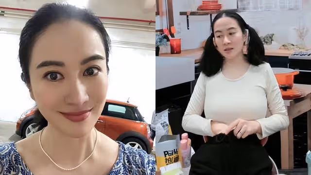 行為怪異!香港知名女演員曾在直播中摸下體,今穿搭再引網友熱議