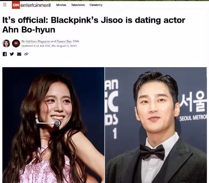 「成為Blackpink智秀的男人」，韓國男演員安普賢一天漲粉60萬