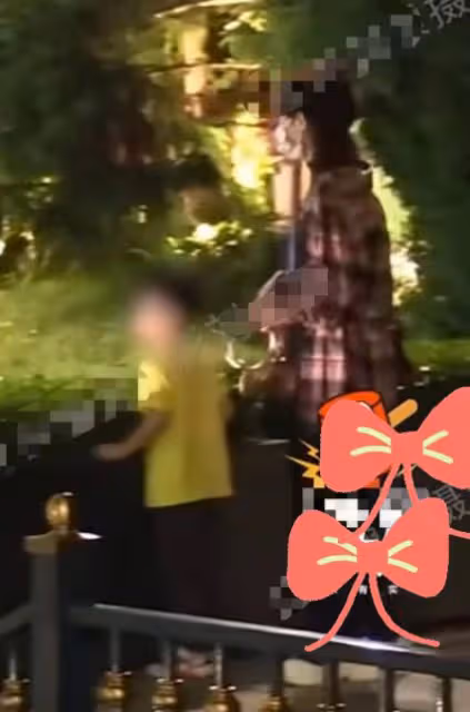 趙麗穎帶兒子出遊,兒子搖頭晃腦活潑可愛,身旁不見馮紹峰
