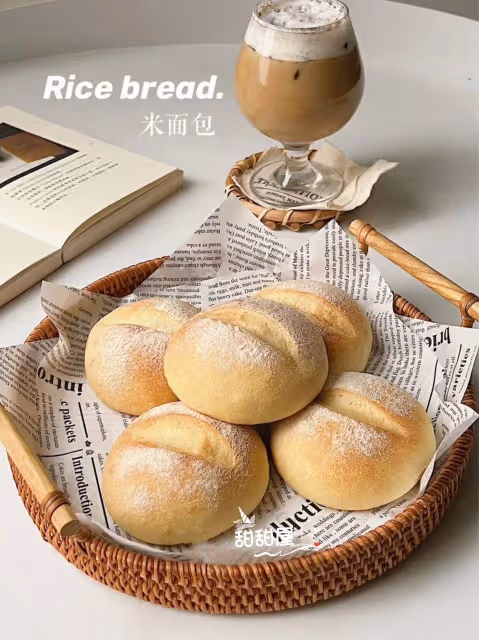 【🥖日式米麵包】軟糯香甜巨好吃‼️😋😋