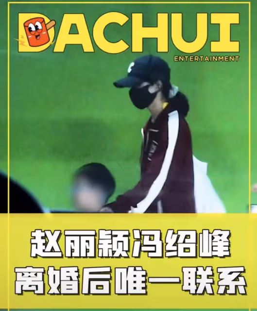 復合無望？趙麗穎帶4歲兒子玩耍再被拍，送想想回馮紹峰家後獨自離開