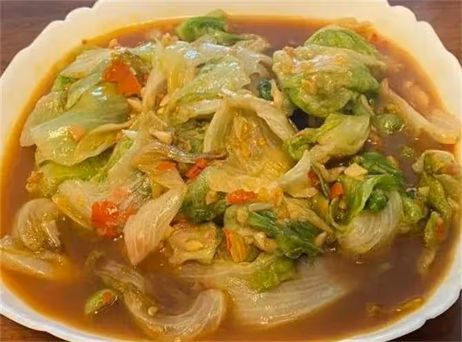 圓生菜夏天這樣做太美味了,清脆爽口,好吃下飯,每次一盤吃不夠