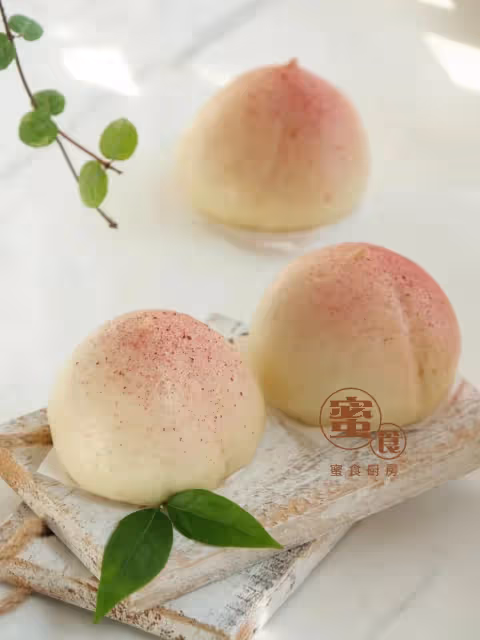 長的很像桃的🍑陳皮豆沙壽桃🍑