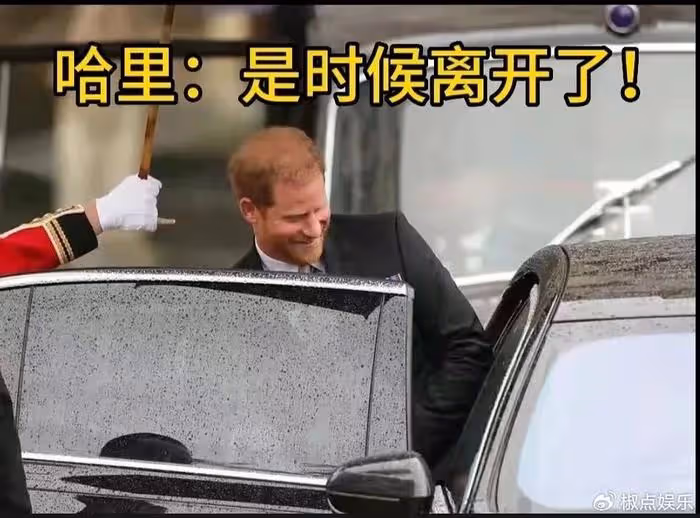 哈里王子揮淚離開，曾經他和查爾斯做親子鑑定，只有姑姑一直安慰