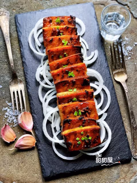 豆腐叉燒‼️空氣炸鍋簡單搞定‼️比肉還好吃😋‼️