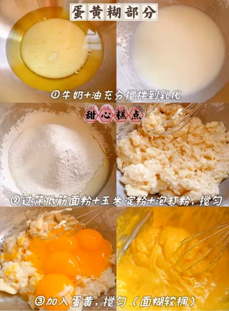 原味鮮奶金枕蛋糕