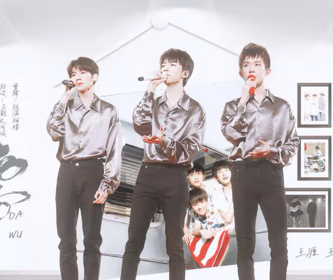 TFBOYS合體路透照曝光,易烊千璽與王俊凱錯位牽手,網友直呼破防