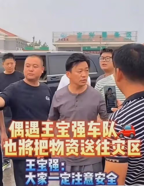 王寶強,親自押送6車物資送往河北,這才是網友應該追的偶像明星