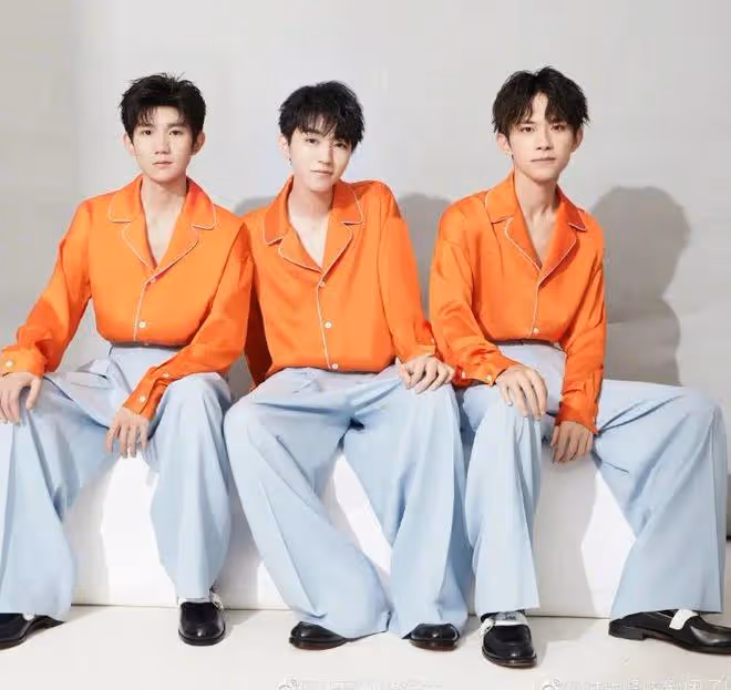 TFBOYS彩排畫面曝光,易烊千璽王俊凱王源有說有笑,破除不和傳聞