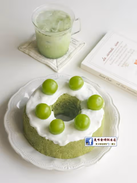 斑斕豆腐輕蛋糕·無油無糖