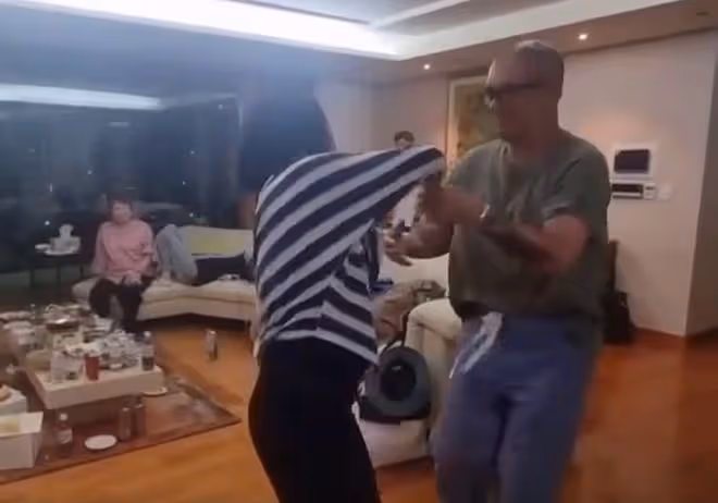 小S具俊曄家中貼身熱舞,行為親密被指越界,婆婆全程黑臉快發飆