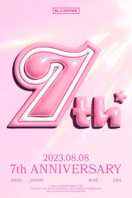 BLACKPINK慶祝出道七周年,成員們發帖祝賀,續約依舊尚未確定