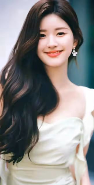 女性優雅完美的身材和氣質美麗動人