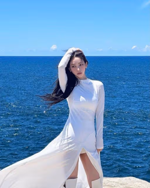 aespa柳智敏曬出美照,權志龍點贊,引發了韓國網友們的熱議