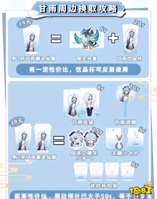 原神喜茶聯動周邊購買攻略 原神喜茶聯動周邊怎麼買