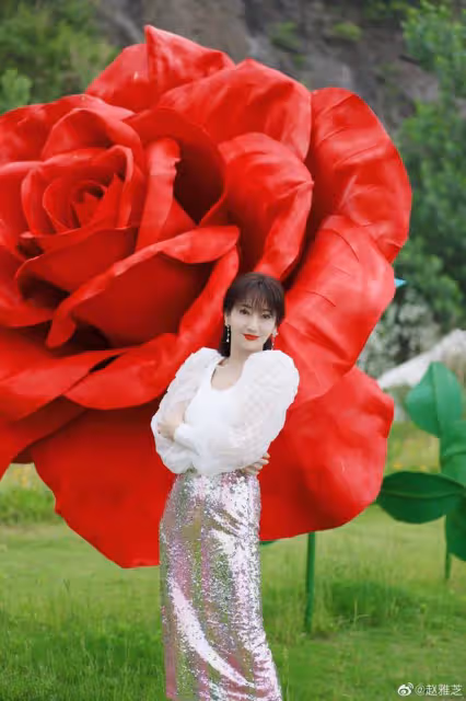 68歲趙雅芝扮花仙子騎白馬,氣質堪比林青霞和朱玲玲