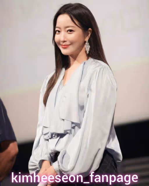 被稱讚為「韓國第一美女」,金喜善表示很尷尬,我必須優雅地老去