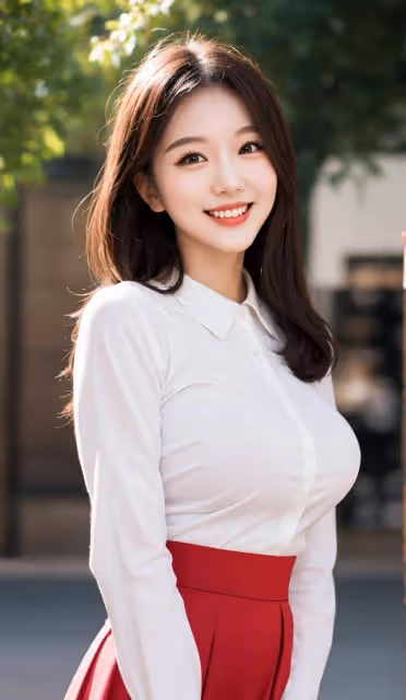 迷你裙時尚女孩氣質十足,女人味百變