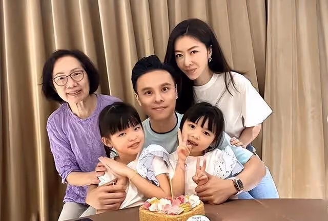 為富豪老公慶生!熊黛林曬甜蜜合照,雙胞胎女兒被指越長越不像