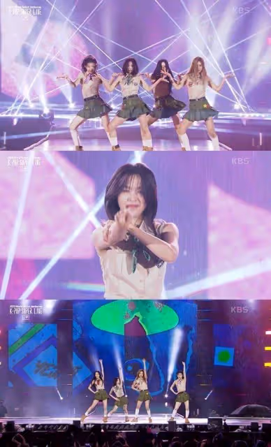 泫雅都在赤腳表演！大雨里，女團穿高跟鞋跳舞，引發韓網友關注