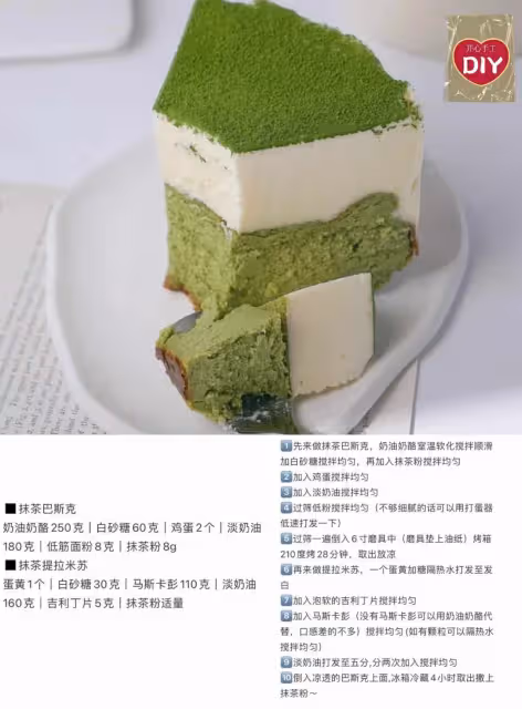 6️⃣款私房精緻巴斯克芝士蛋糕合集|詳細配方