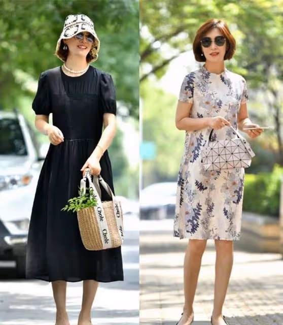 驚艷50+「優雅媽媽」：「頭髮不燙，裙子不長」，贏得體面和尊重