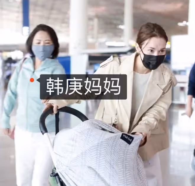 盧靖姍曬馬爾地夫度假照,韓庚從背後將其環腰抱,小姨子也同行